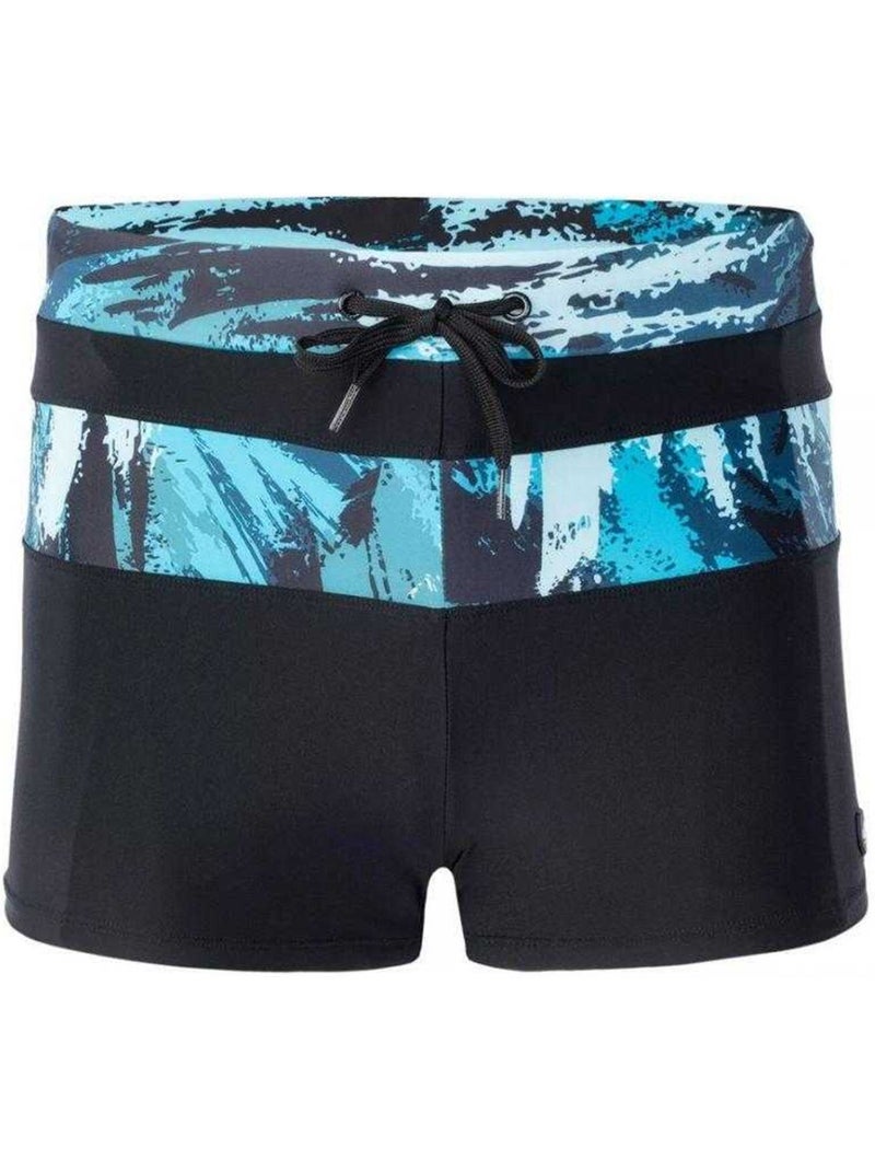 Short de bain motif/style panneau contrasté tahu - aquawave Noir Bleu - Kiabi