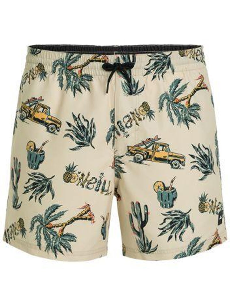 Short de bain motif/style tropical mix & match cali - o´neill Beige - Kiabi