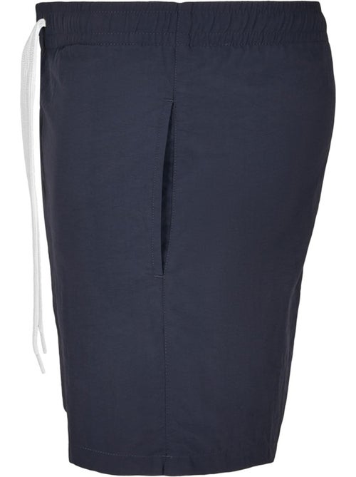 Short de bain motif/style uni - build your brand - Kiabi