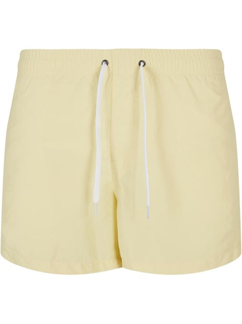 Short de bain motif/style uni - build your brand - Kiabi