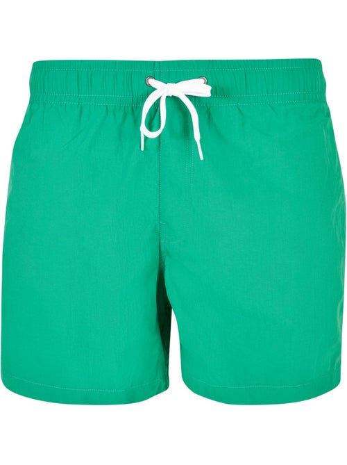 Short de bain motif/style uni - build your brand - Kiabi