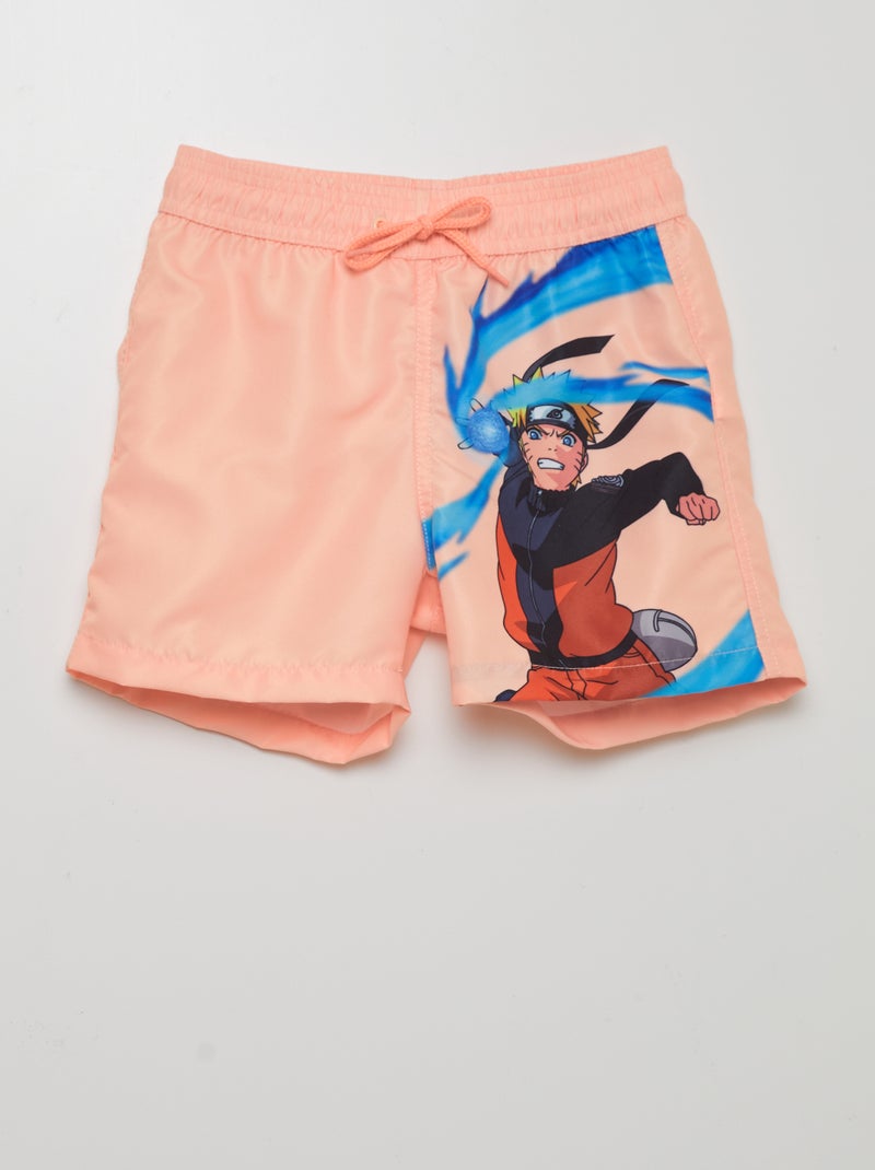 Short de bain 'Naruto' Orange - Kiabi