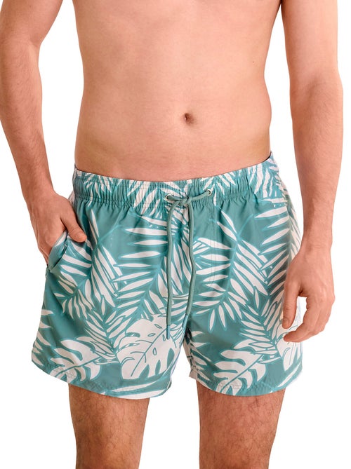 Short de bain palmier Men Swimwear - Kiabi