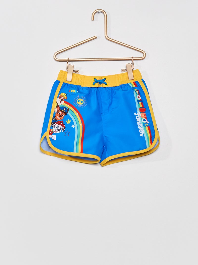 Short de bain 'Pat 'Patrouille' bleu - Kiabi