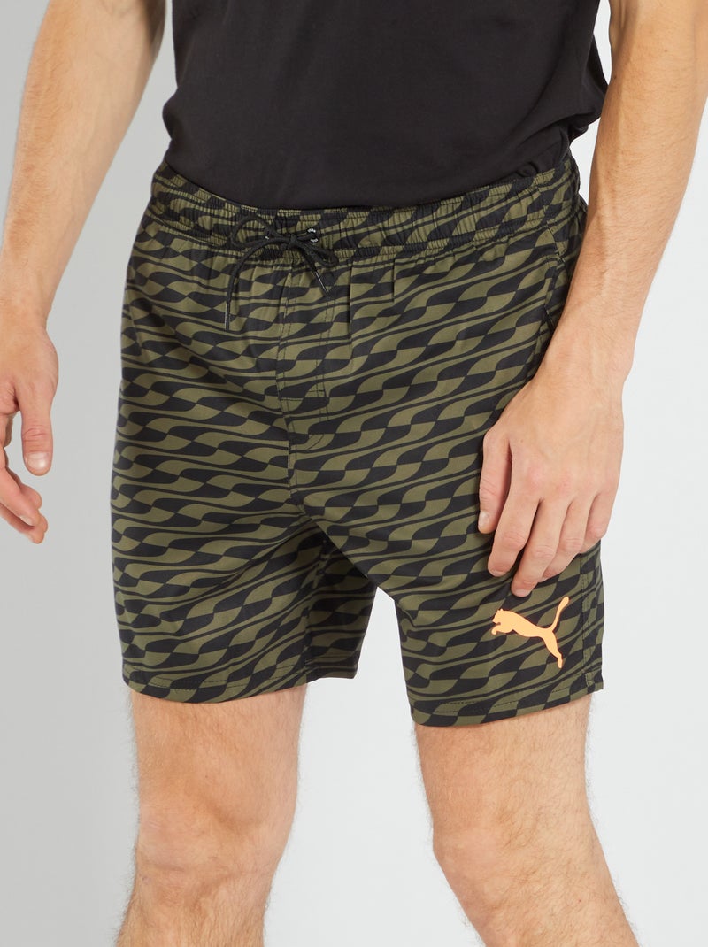 Short de bain 'Puma' Kaki - Kiabi