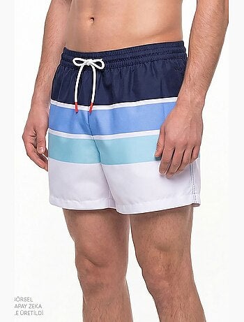 Short de bain rayé homme penti