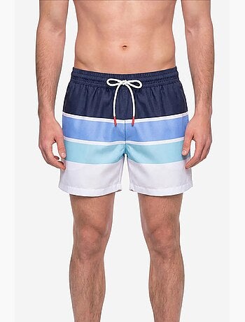 Short de bain rayé homme penti