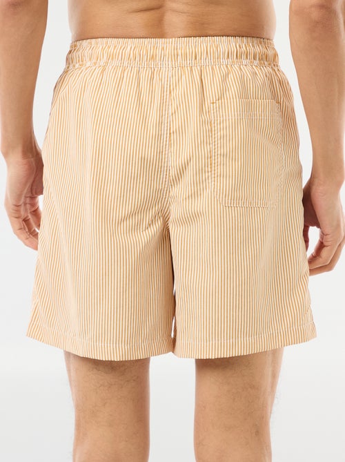 Short de bain rayé - Kiabi Short de bain rayé - Kiabi