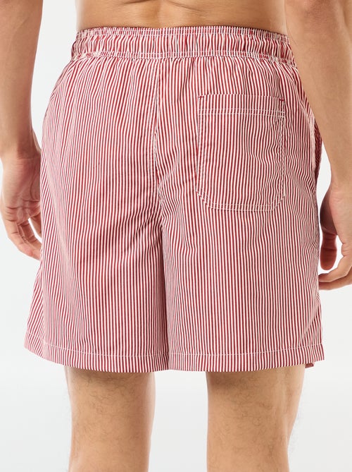 Short de bain rayé - Kiabi Short de bain rayé - Kiabi