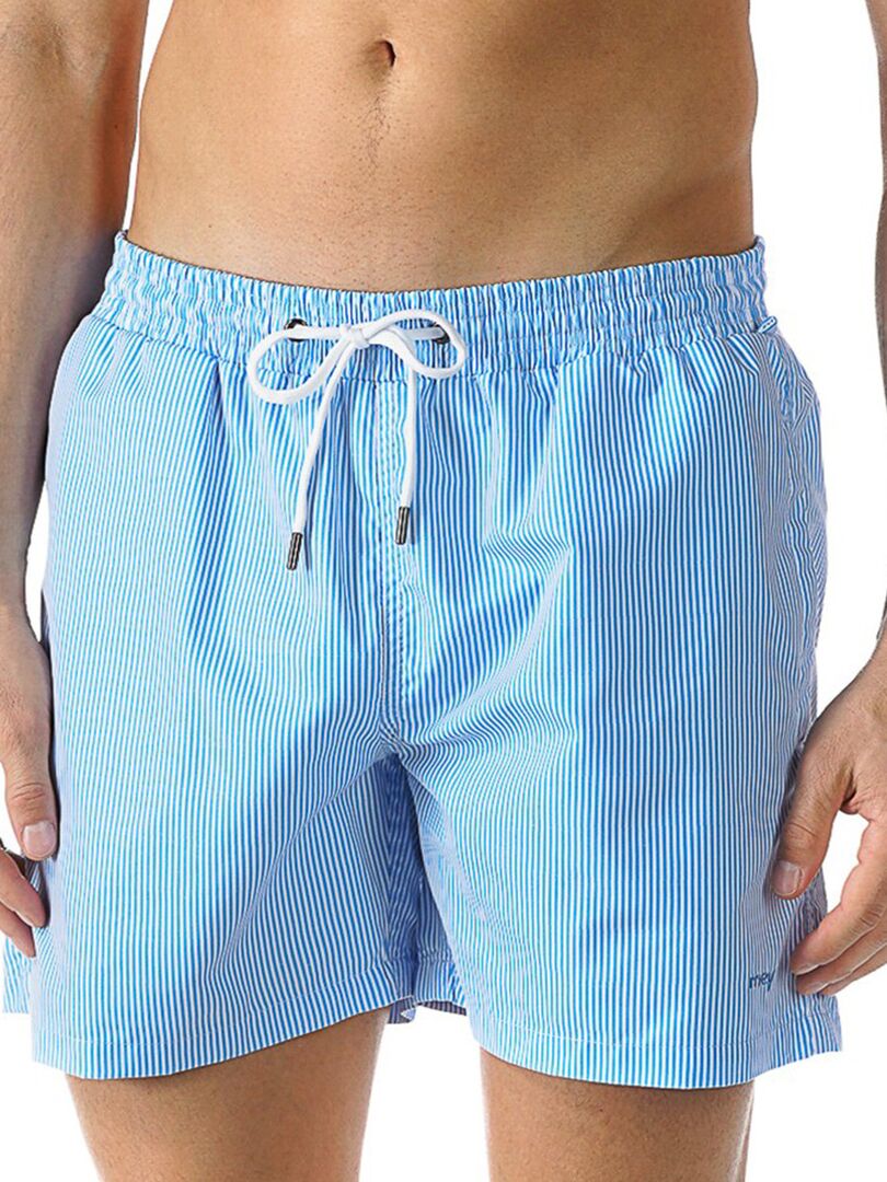 Short De Bain Little Marcel SOLEDAD Rayé Multicolore - Taille FR38, Neuf Avec étiquettes