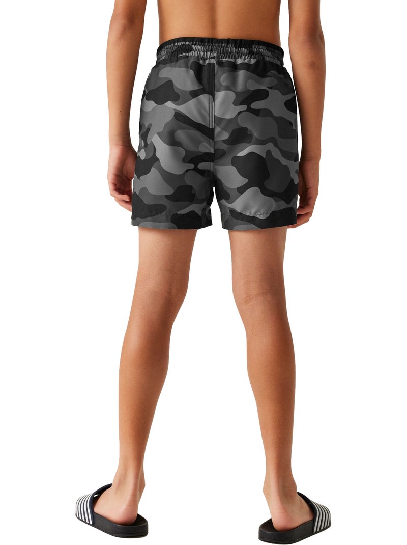 Short de bain skander - regatta Gris Noir - Kiabi