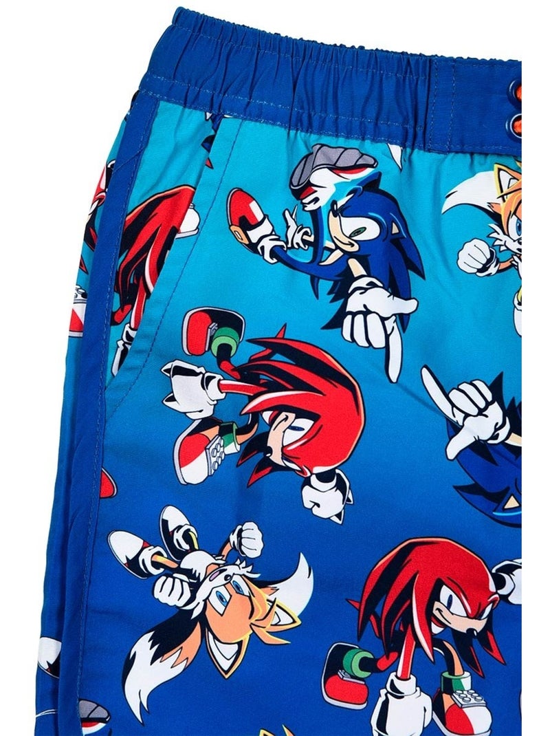 Short de Bain Sonic| Licence Officielle Bleu - Kiabi