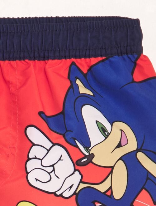 Short De Bain Sonic The Hedgehog Pour Garçon - Taille 3 à 8 Ans