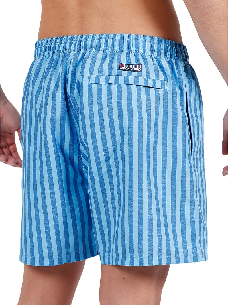 Short de bain Stripes Antonio Miro bleu Bleu - Kiabi