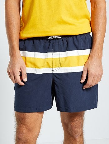 Short de bain tricolore