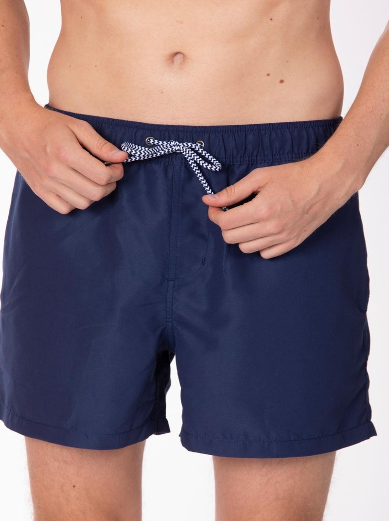 Short de bain uni AZAR 'Rica Lewis' Bleu - Kiabi