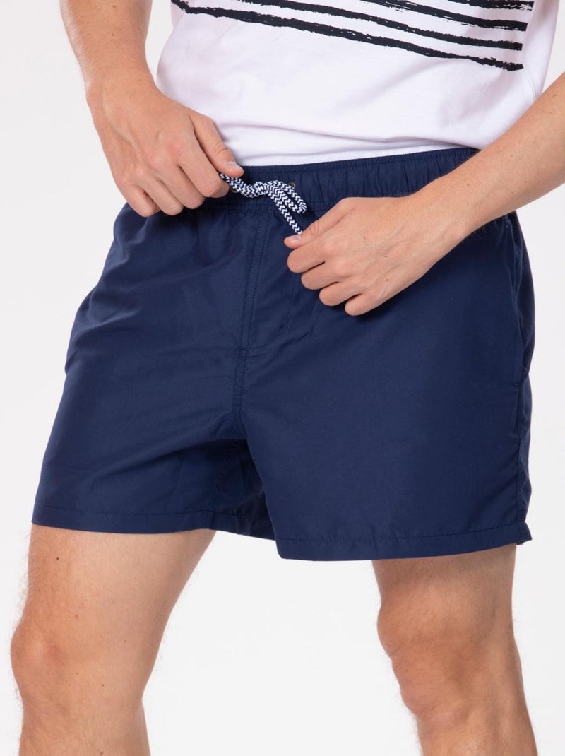 Short de bain uni AZAR 'Rica Lewis' Bleu - Kiabi