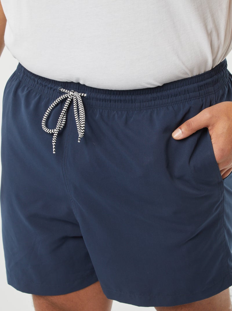 Short de bain uni BLEU - Kiabi