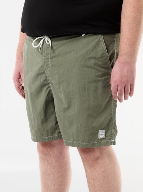 Short de bain uni - Kiabi