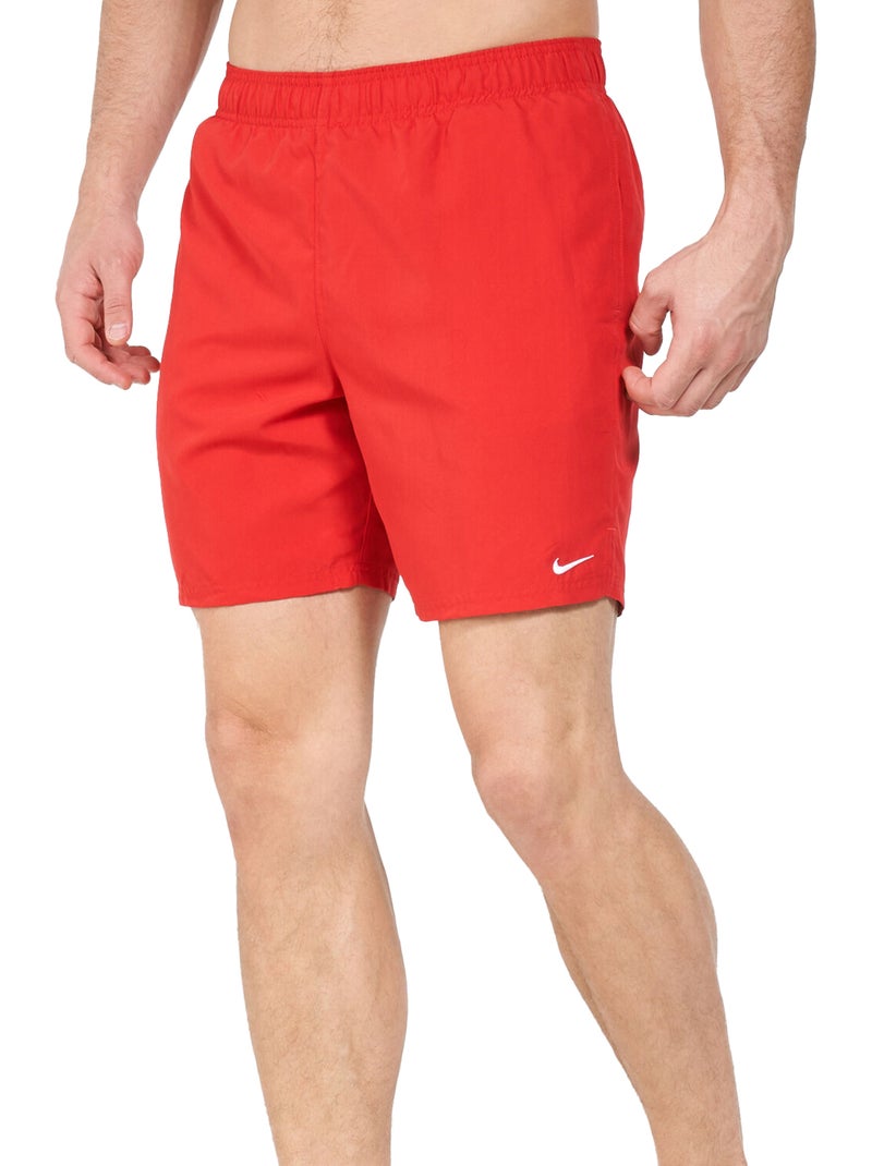 Short de bain volley - nike Rouge - Kiabi