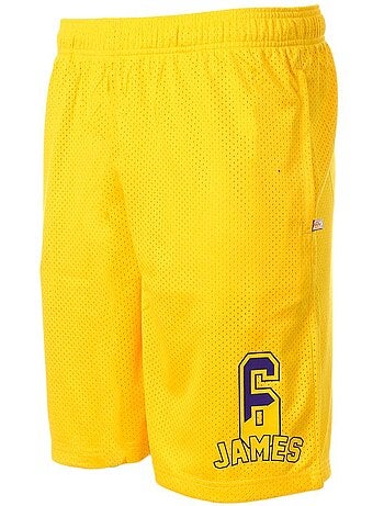 Short de Basketball Homme NBA Los Angeles Lakers