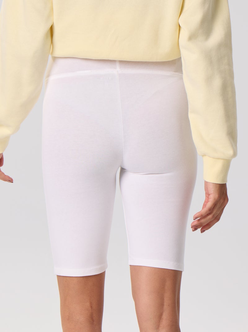 Short de cycliste de grossesse Blanc - Kiabi
