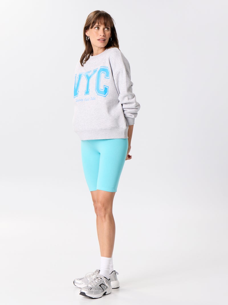 Short de cycliste de grossesse Bleu - Kiabi
