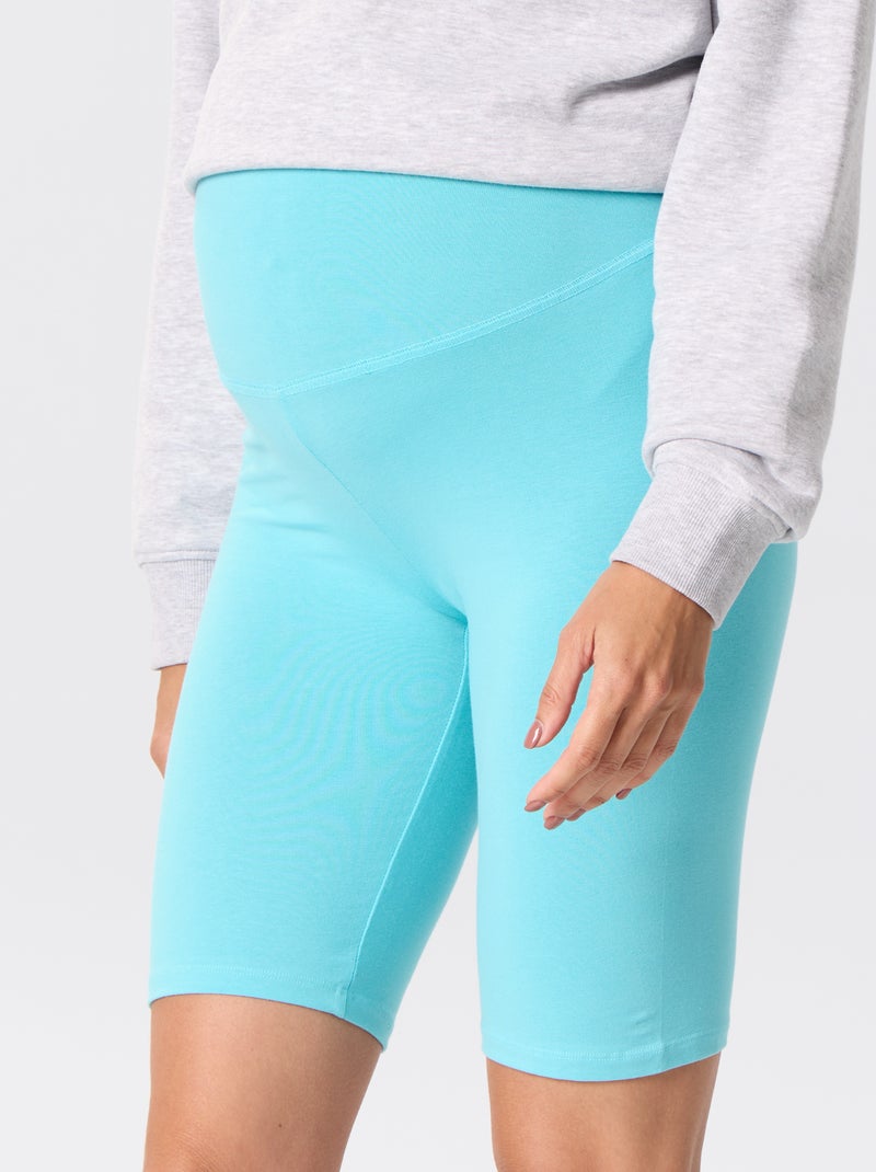 Short de cycliste de grossesse Bleu - Kiabi
