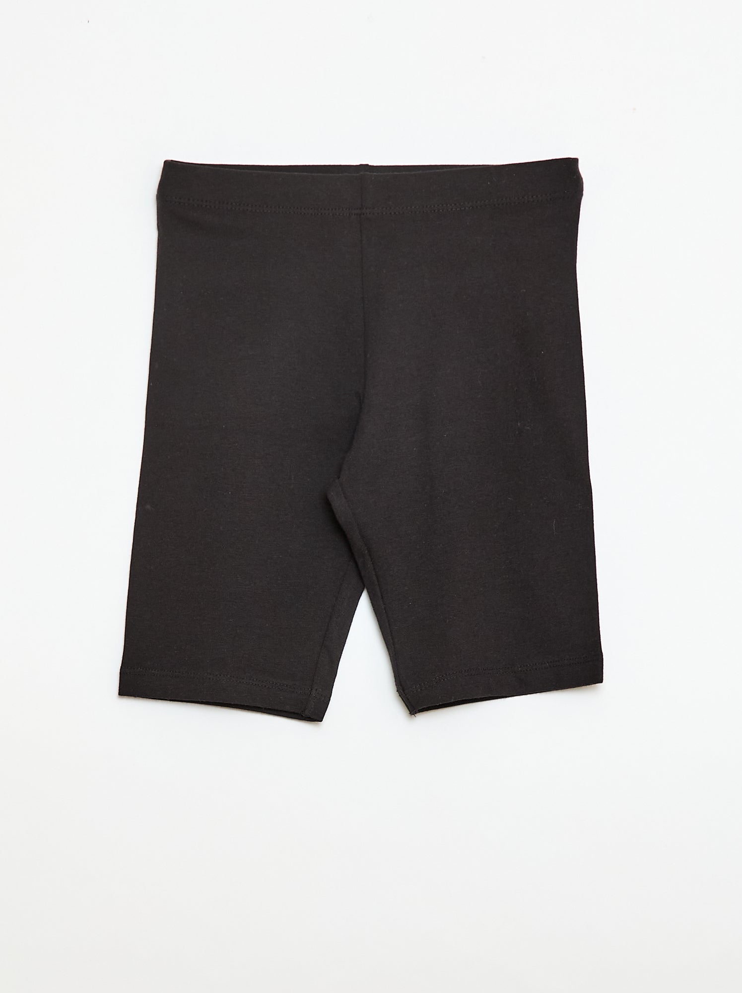 Short de cycliste en jersey coton uni