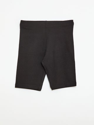 Short de cycliste en jersey coton uni