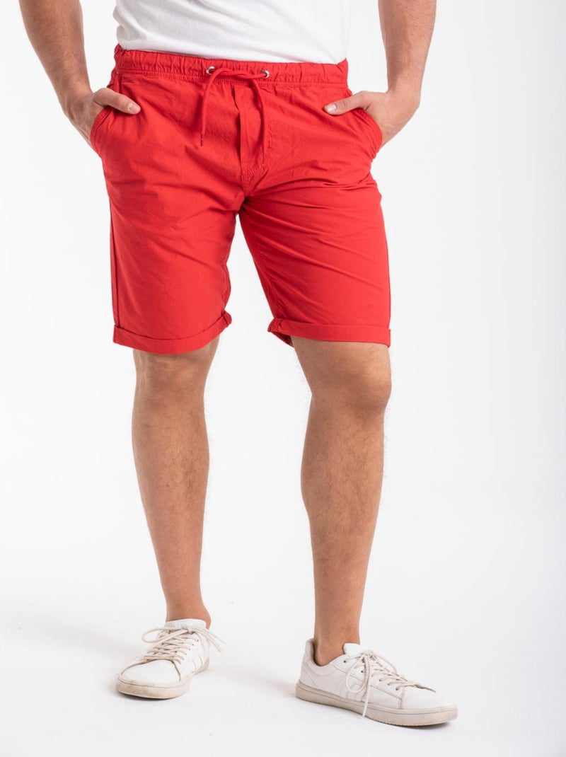 Short de détente SLIDESH 'Rica Lewis' Rouge - Kiabi