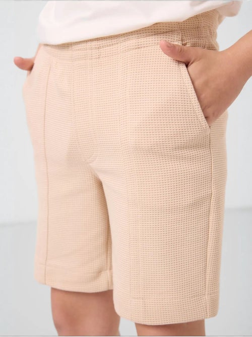 Short de jeunesse en coton mélangé tommy - Kiabi Short de jeunesse en coton mélangé tommy - Kiabi