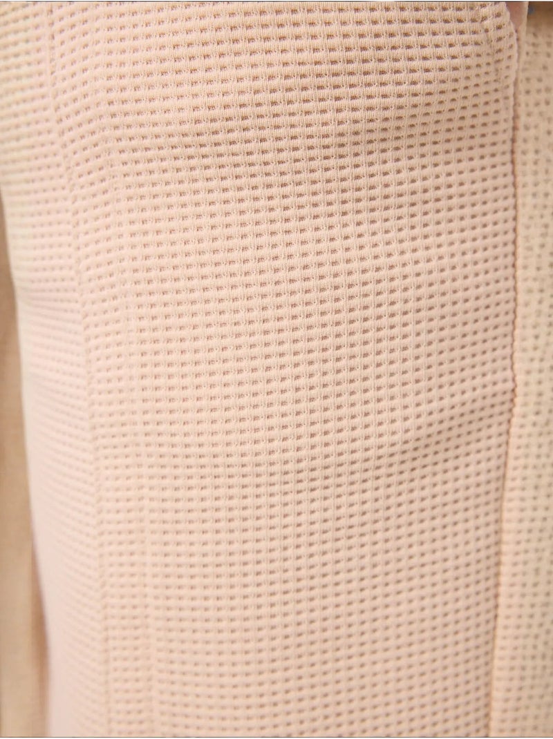 Short de jeunesse en coton mélangé tommy Beige argile - Kiabi