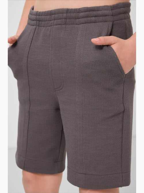 Short de jeunesse en coton mélangé tommy - Kiabi Short de jeunesse en coton mélangé tommy - Kiabi