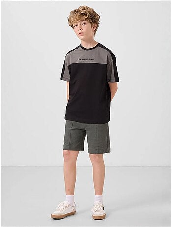 Short de jeunesse en coton mélangé tommy