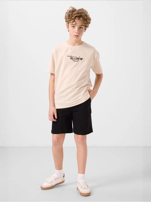 Short de jeunesse en coton mélangé tommy - Kiabi Short de jeunesse en coton mélangé tommy - Kiabi