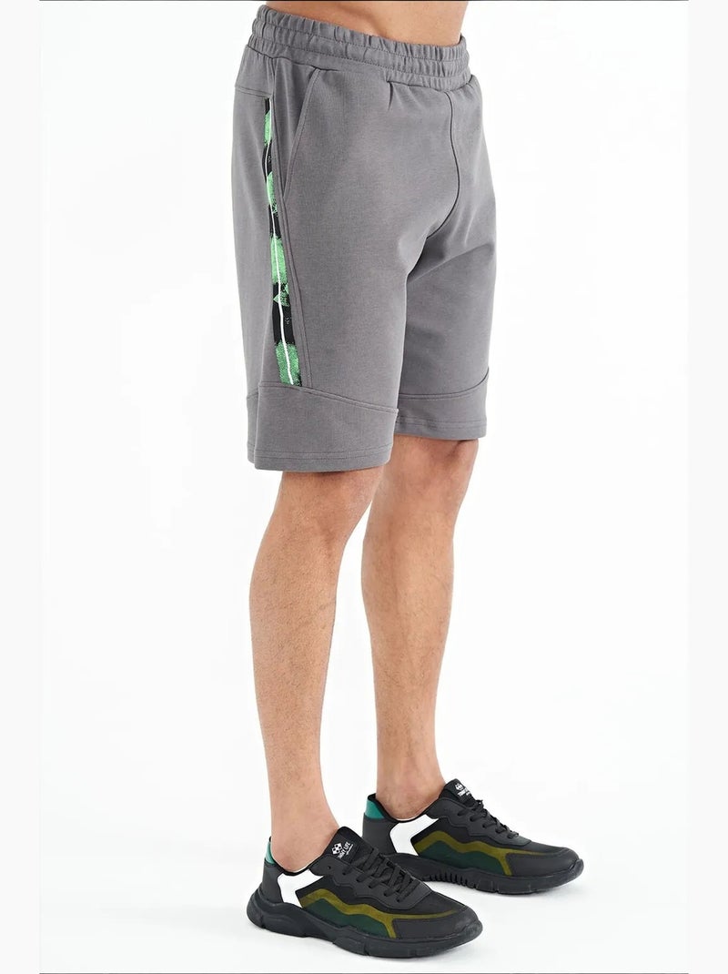 Short de jogging à enfiler tommy Gris foncé - Kiabi