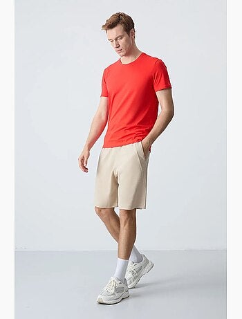 Short de jogging coton mélangé tommy