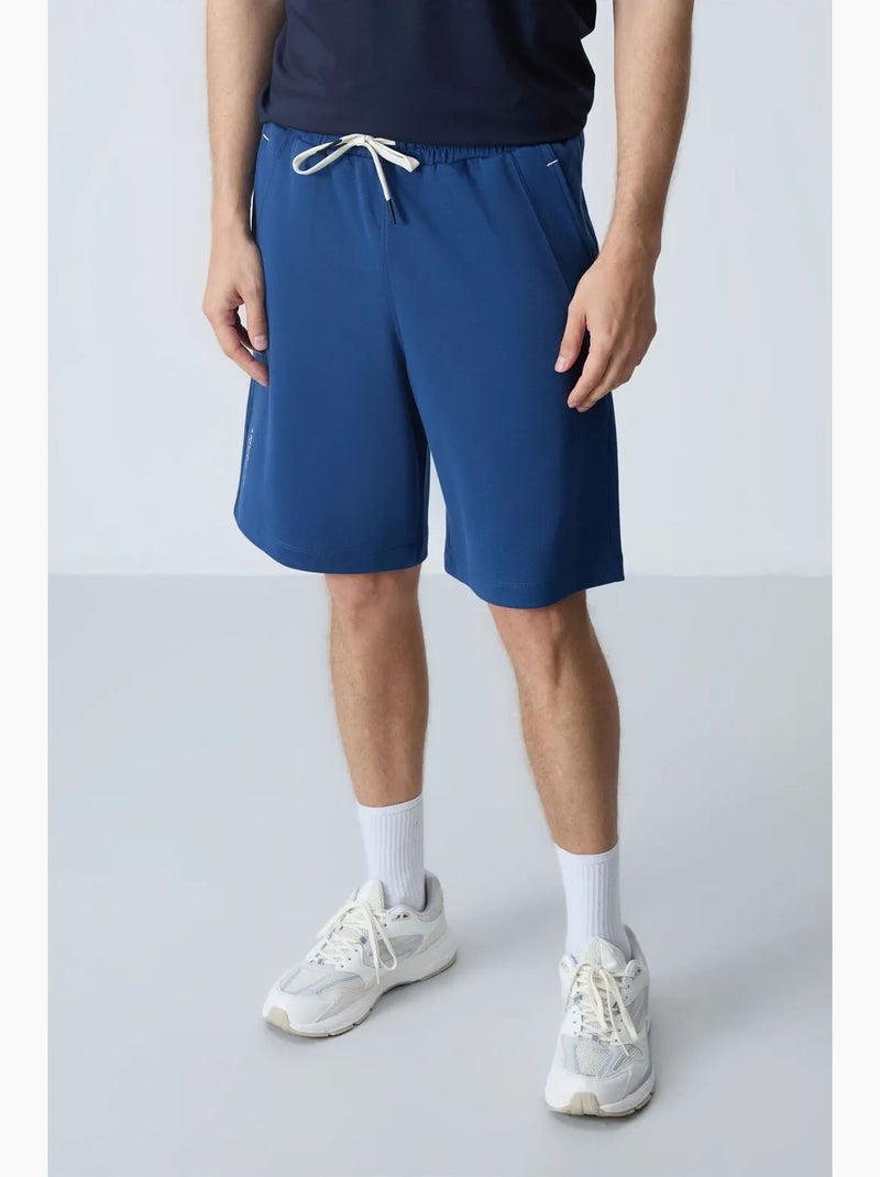 Short de jogging coton mélangé tommy Bleu - Kiabi