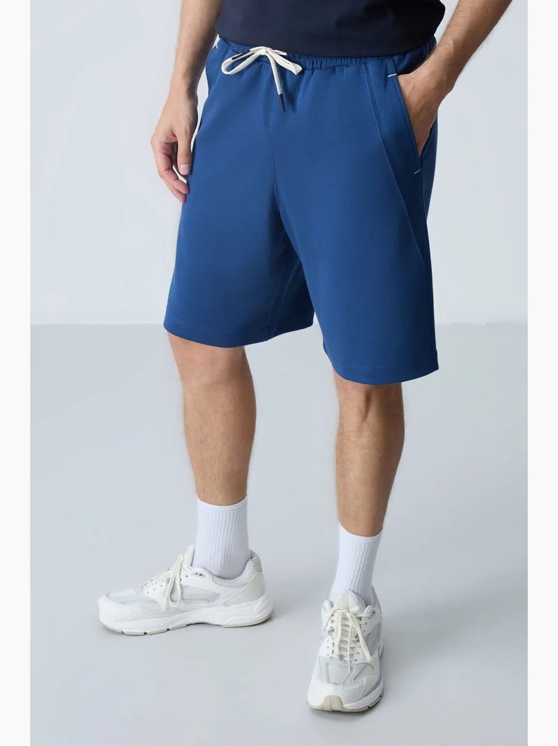 Short de jogging coton mélangé tommy Bleu - Kiabi