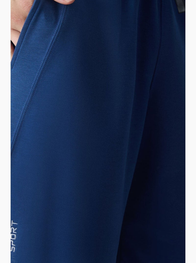 Short de jogging coton mélangé tommy Bleu - Kiabi