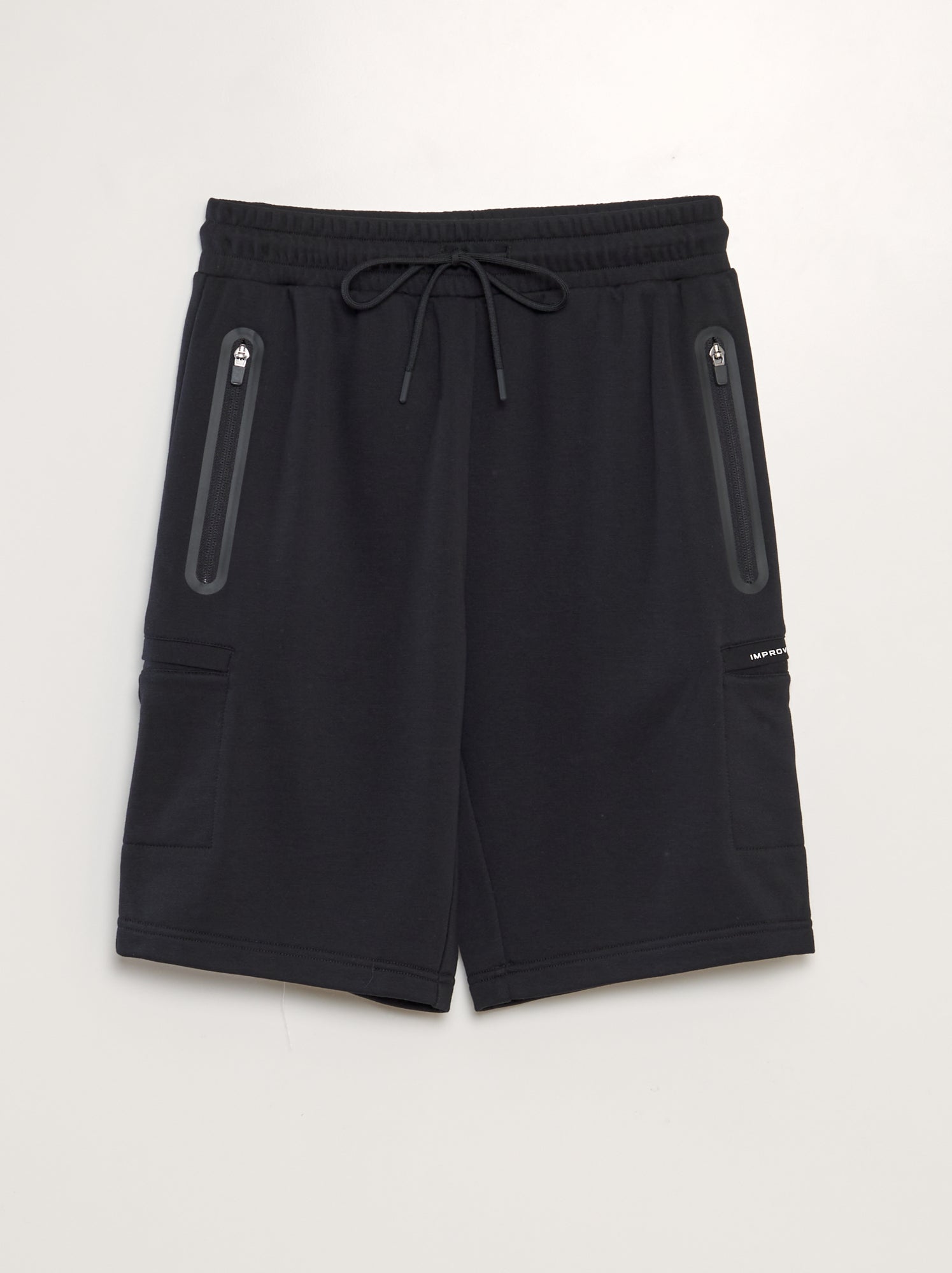 Short De Jogging Court Homme En Maille Flexible - Avec Poche Zippée Et Cordon De Serrage, Respirant, Confortable - 7