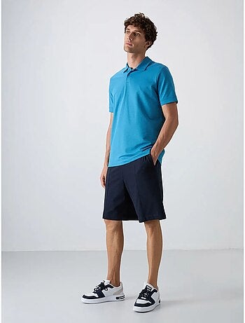 Short de jogging homme en maille tommy