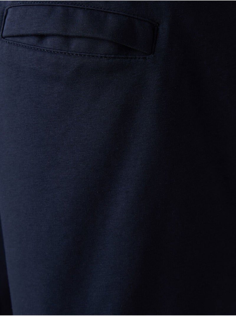 Short de jogging homme en maille tommy Bleu marine - Kiabi