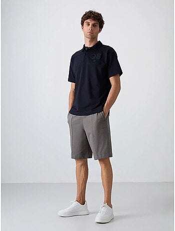 Short de jogging homme en maille tommy