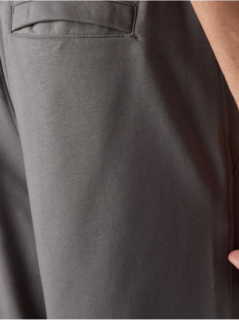 Short de jogging homme en maille tommy Gris - Kiabi