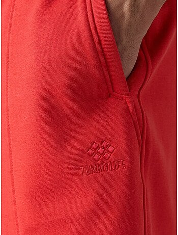 Short de jogging homme en maille tommy