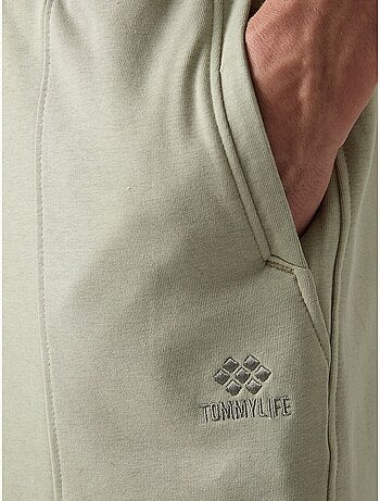 Short de jogging homme en maille tommy