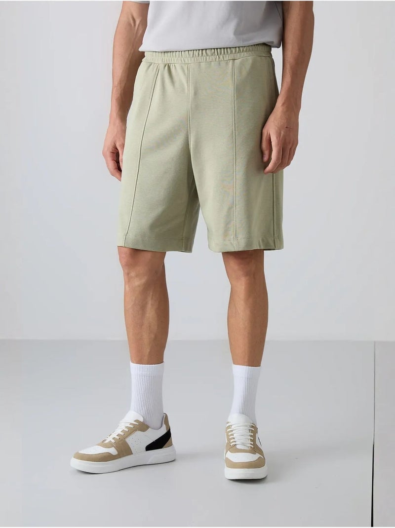 Short de jogging homme en maille tommy Vert menthe - Kiabi