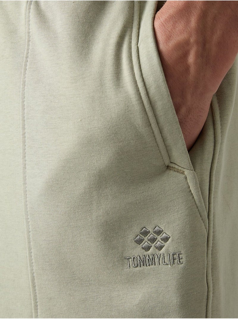 Short de jogging homme en maille tommy Vert menthe - Kiabi